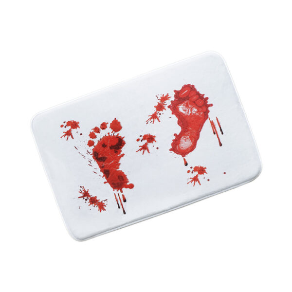 Halloween Bloodstain Print Bathroom Living Room Rug - Image 5
