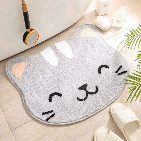 Cartoon Animal Bathroom Absorbent Rug - Image 3