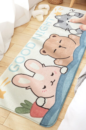 Long Floor Mat Bedside Rug Super Soft And Comfortable