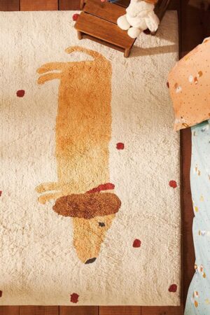 Simple And Cute Living Room Bedroom Rug