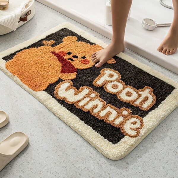Cartoon Household Bathroom Mats Bathroom Absorbent Non-slip Mat - Image 2