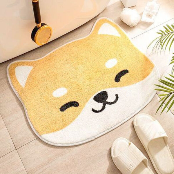 Cartoon Animal Bathroom Absorbent Rug - Image 2