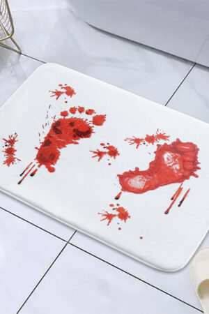 Halloween Bloodstain Print Bathroom Living Room Rug