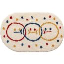 Cute Cartoon Cashmere Rug Bathroom Absorbent