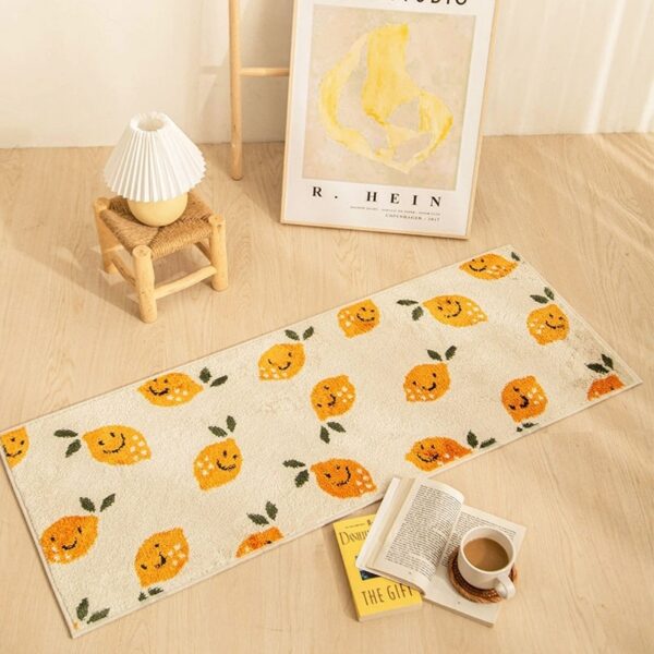Bedroom Cartoon Pattern Bedside Rug Washable - Image 3